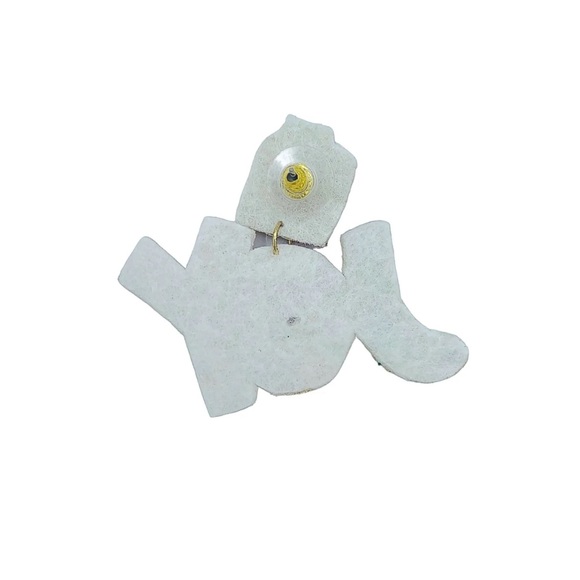 🎁 Joy Holiday Seedbead Earrings 🎄 - Picture 4 of 6